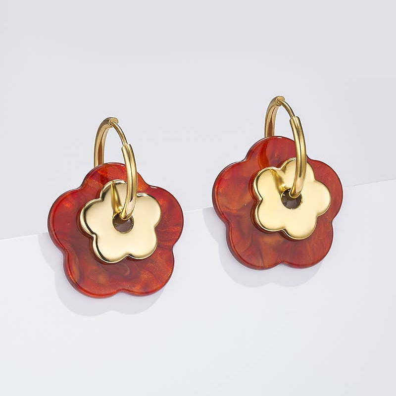 Boucles d’oreilles Liora Brun