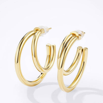 Boucles d'oreilles Halo