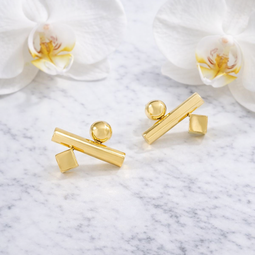 Boucles d’oreilles Épure