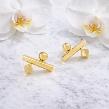 Boucles d’oreilles Épure