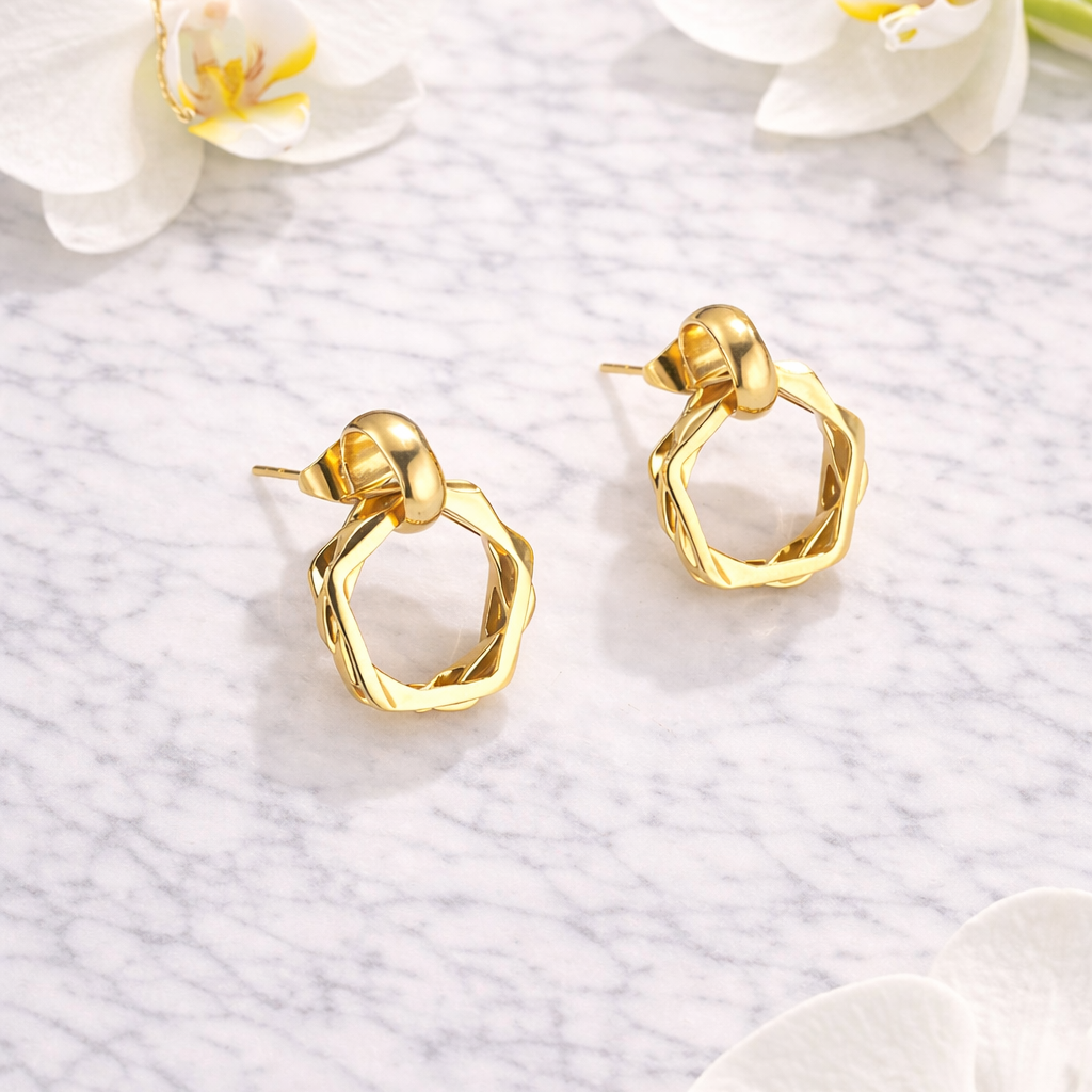 Boucles d'oreilles Iris