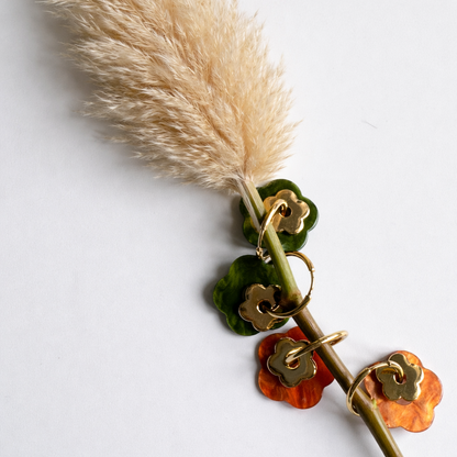 Boucles d’oreilles Liora Vert