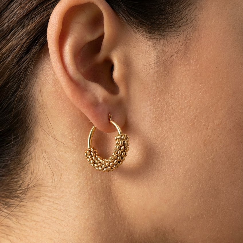 Boucles d’oreilles Pétale