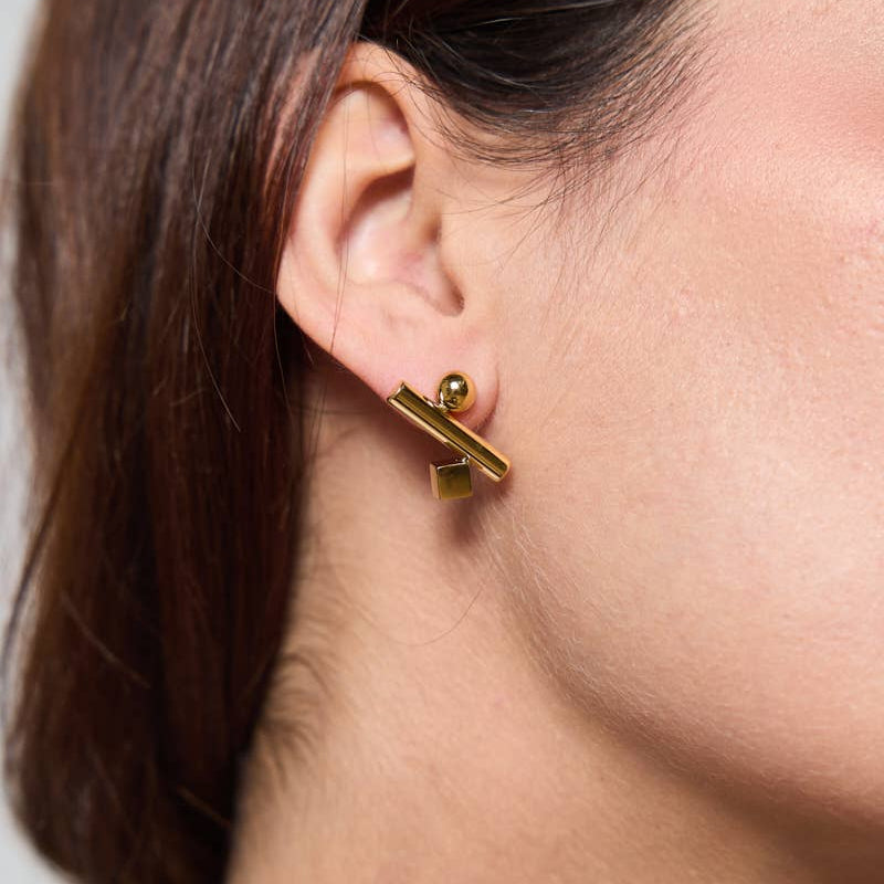 Boucles d’oreilles Épure