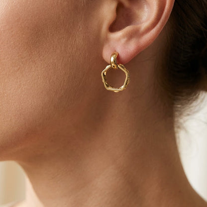 Boucles d'oreilles Iris