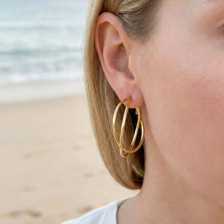 Boucles d'oreilles Voile