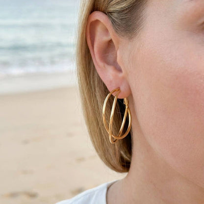Boucles d'oreilles Voile