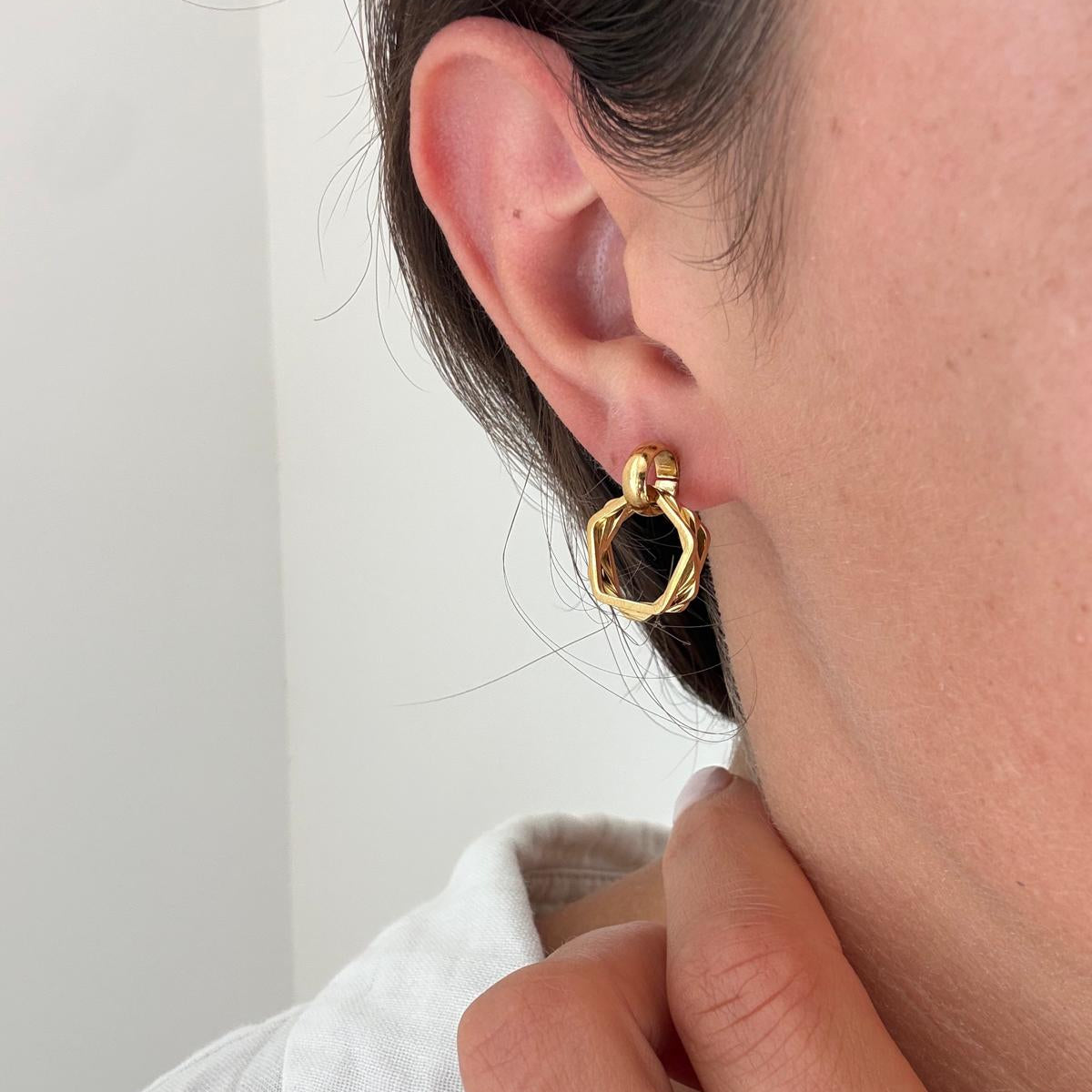 Boucles d'oreilles Iris