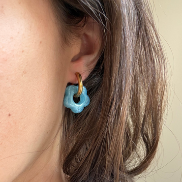 Boucles d'oreilles Lagon